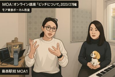 第3回：声帯の仕組みとピッチコントロール ― 自分の楽器を知る～歌に役立つオンライン講座～