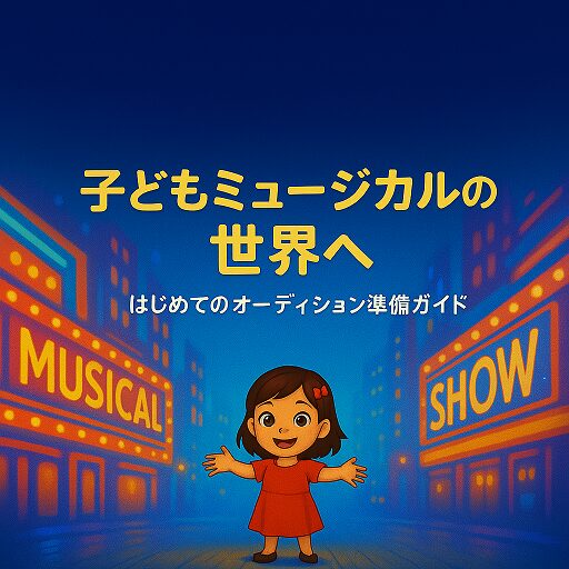 子どもミュージカルの世界へ！はじめてのオーディション準備ガイド