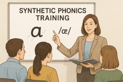 【校長ブログ】10月の社内研修「シンセティックフォニックス」を終えて