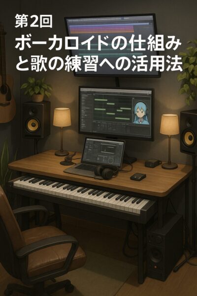 第2回:ボーカロイドの仕組みと歌の練習への活用法